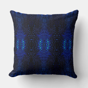 Abstraktes Raindrops Pattern Kissen