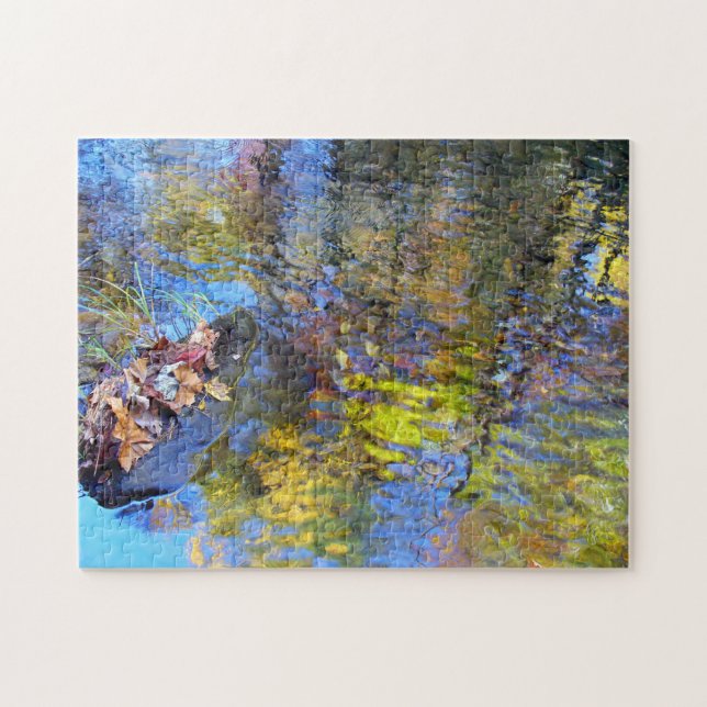 Abstraktes Reflexions-Puzzlespiel (Horizontal)