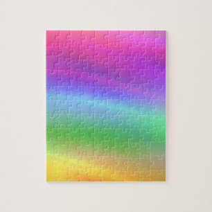 Abstraktes Regenbogen-Puzzlespiel