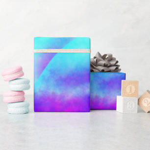 Abstraktes Regenbogendesign Geschenkpapier