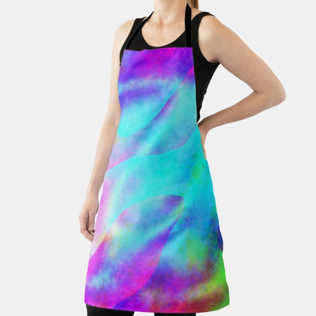Abstraktes Regenbogendesign Schürze (InSitu)