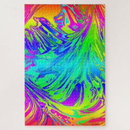 Abstraktes Regenbogenflüssig