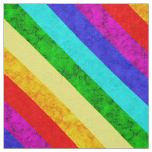 Abstraktes Regenbogenmuster Stoff