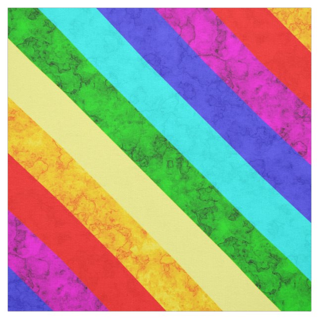 Abstraktes Regenbogenmuster Stoff (Muster)
