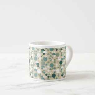 Abstraktes retro Muster Espressotasse