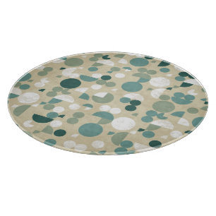 Abstraktes retro Muster Schneidebrett