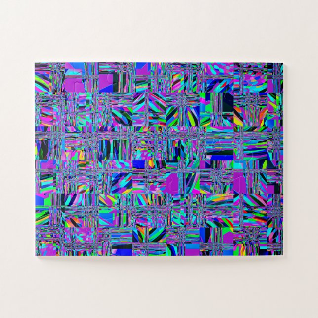 Abstraktes Rock Pile Muster farbenfroh, oversifizi (Horizontal)