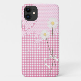 abstraktes rosa Herz und Gänse Case-Mate iPhone Hülle