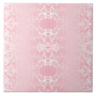 Abstraktes rosa Muster Keramik Tile Fliese