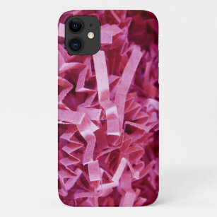 Abstraktes rosafarbenes, zerkleinertes Papier Case-Mate iPhone Hülle