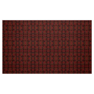 Abstraktes rotes Muster Stoff