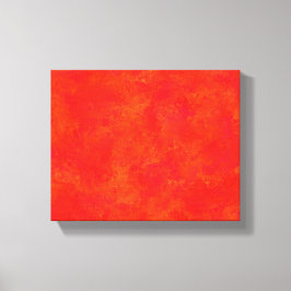 Abstraktes rotes Orange-Muster, gesteppte Leinwand