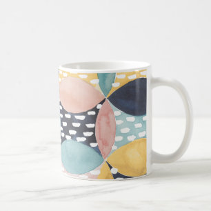 Abstraktes Schaltmuster Kaffeetasse