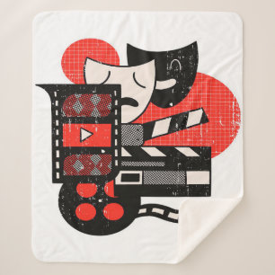 ABSTRAKTES SCHAUSPIEL Lover Zuhause Sherpadecke
