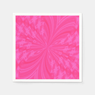 Abstraktes Schmetterling, HELLE PINKPAPIERS PARTY  Serviette