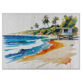 Abstraktes Schneidebrett