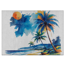 Abstraktes Schneidebrett