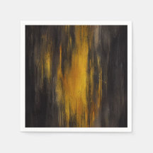 Abstraktes Schwarz-Gold-Muster
