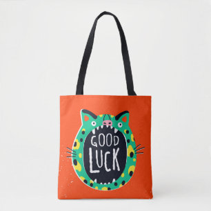 Abstraktes Schwein Glücksschwein Tasche