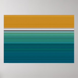 Abstraktes Schwimmbad Poster