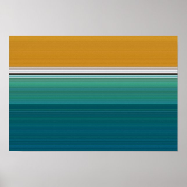 Abstraktes Schwimmbad Poster (Vorne)