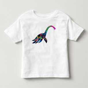 Abstraktes Seedino-Baby-T-Shirt Kleinkind T-shirt