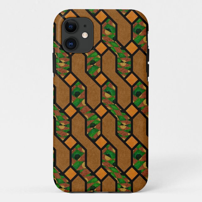 Abstraktes Shimmy-Holzmuster Case-Mate iPhone Hülle (Rückseite)