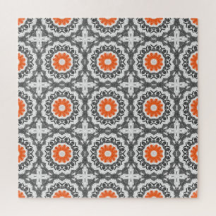 Abstraktes Silber: Geometrisches Nahtloses Design.
