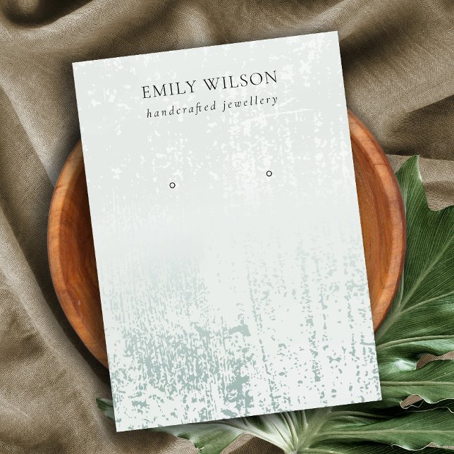 Abstraktes Silber Rain Aqua Textur Ofendarstellung Visitenkarte (Von Creator hochgeladen)