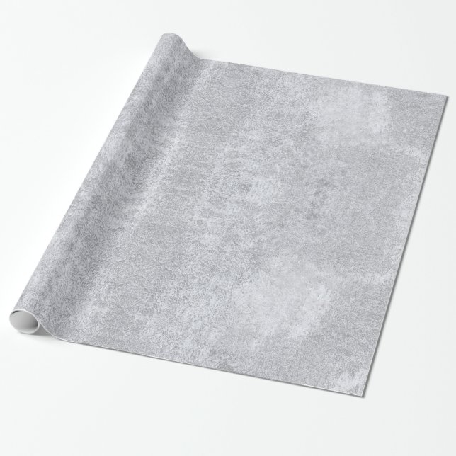 Abstraktes Silberpapier Geschenkpapier (Ungerollt)