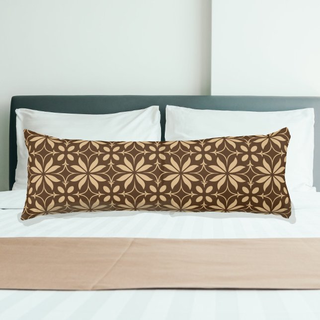 Abstraktes skandinavisches Muster Seitenschläferkissen (Von Creator hochgeladen)