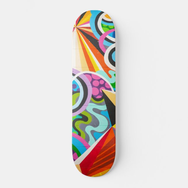 Abstraktes Skateboard (Vorderseite)
