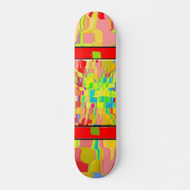 Abstraktes Skateboard (Vorne)