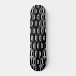 Abstraktes Skateboard für Gitterwerke