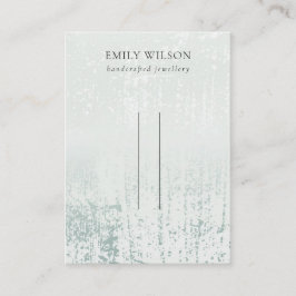 Abstraktes Slider Aqua Rain Button Display Visitenkarte