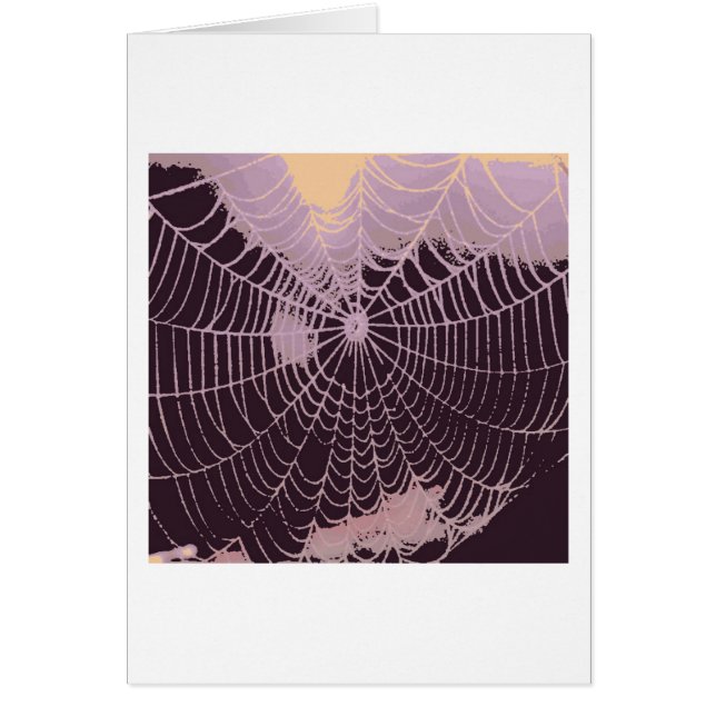 Abstraktes Spider Web (Vorne)