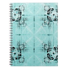 Abstraktes Spiral Delight Spiral Notebook Notizblock