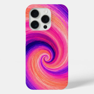 Abstraktes Spiral-Farbschwung-Muster Case-Mate iPhone Hülle