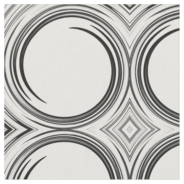 Abstraktes Spiralwirbelmuster #45 Stoff (Nahaufnahme)