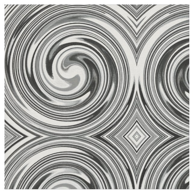 Abstraktes Spiralwirbelmuster #57 Stoff (Nahaufnahme)