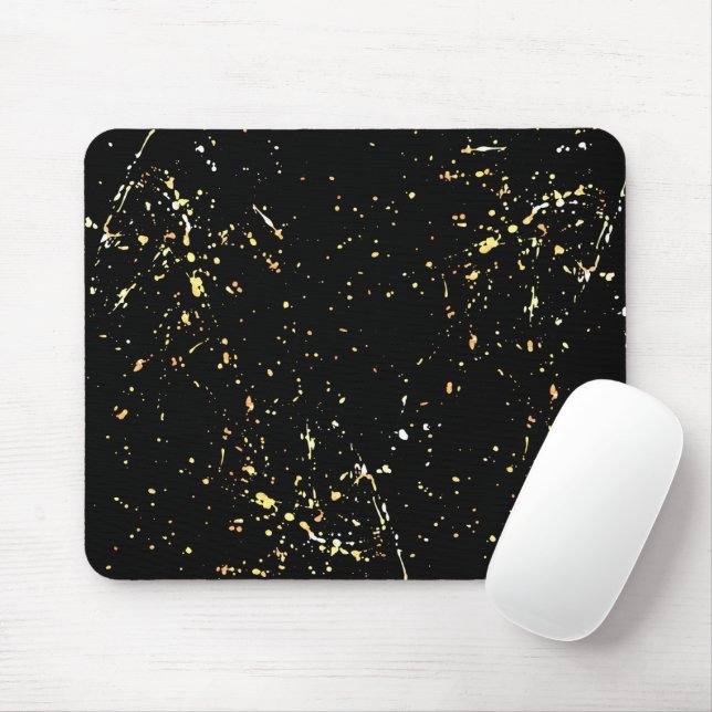 Abstraktes Spritzer-Design Mousepad (Mit Mouse)