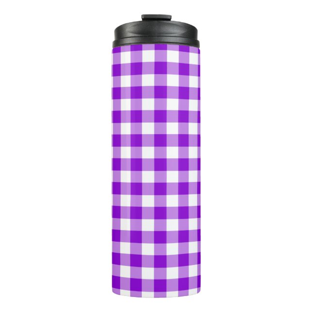 ABSTRAKTES SQUARE PATTERN. THERMOSBECHER (Vorderseite)