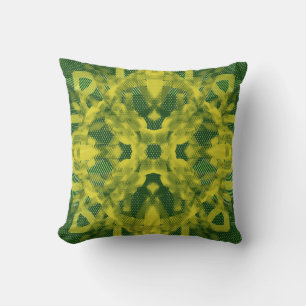Abstraktes St. Patty Day Mesh Kissen