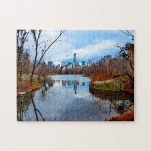 Abstraktes Szenario. Central Park New York.