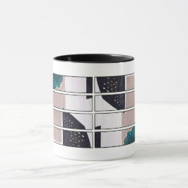 Abstraktes Tassendesign Tasse