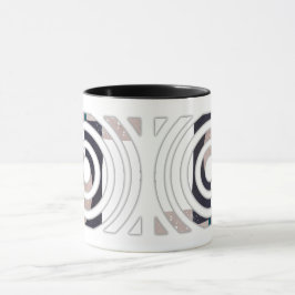 Abstraktes Tassendesign Tasse