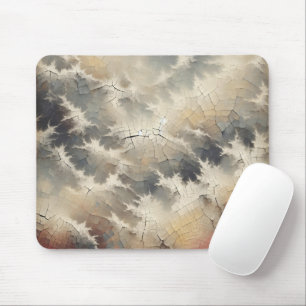 Abstraktes texturiertes Crackle Mousepad