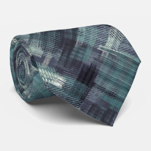 Abstraktes texturiertes grau-blaues Grunge-Muster. Krawatte