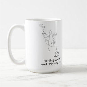 Abstraktes Therapie-Verbindungs-Keramik-Kaffeebech Kaffeetasse