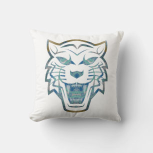 Abstraktes Tigerschlagkissen Kissen